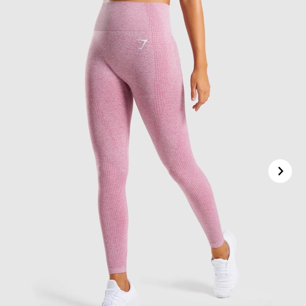 Dusty pink vital seamless Gymshark leggings